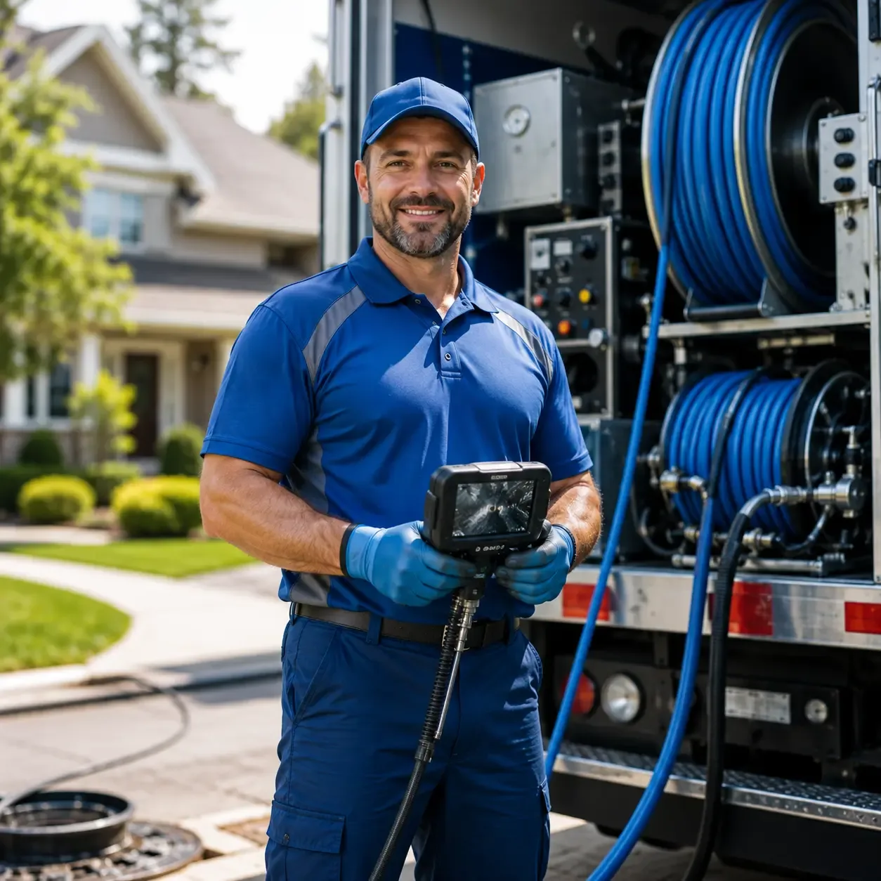 Local outdoor drain cleaning specialists in Dousman, WI
